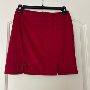 Women’s Suede Skirt | Size Small